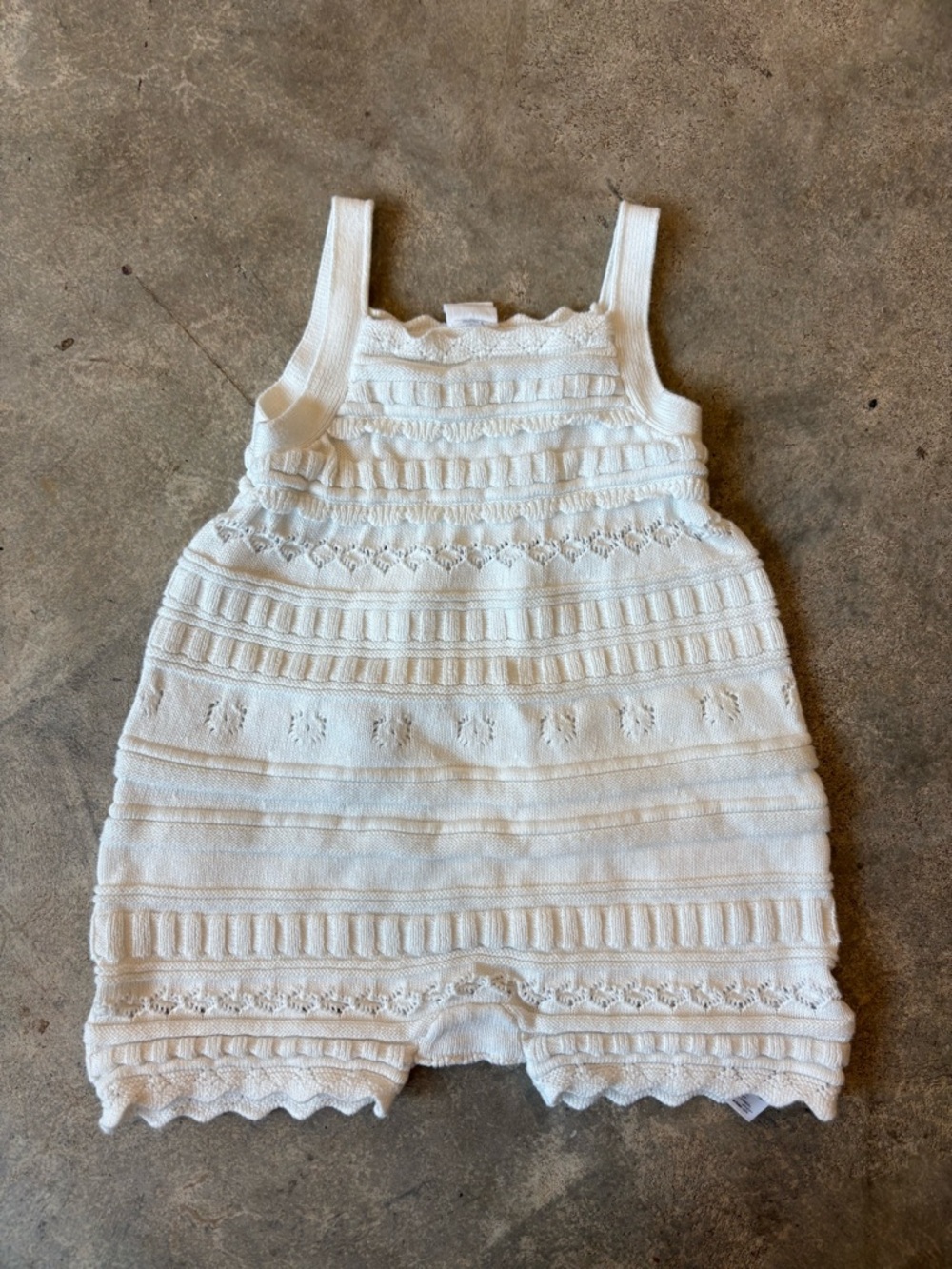 Thicker cotton layette style romper